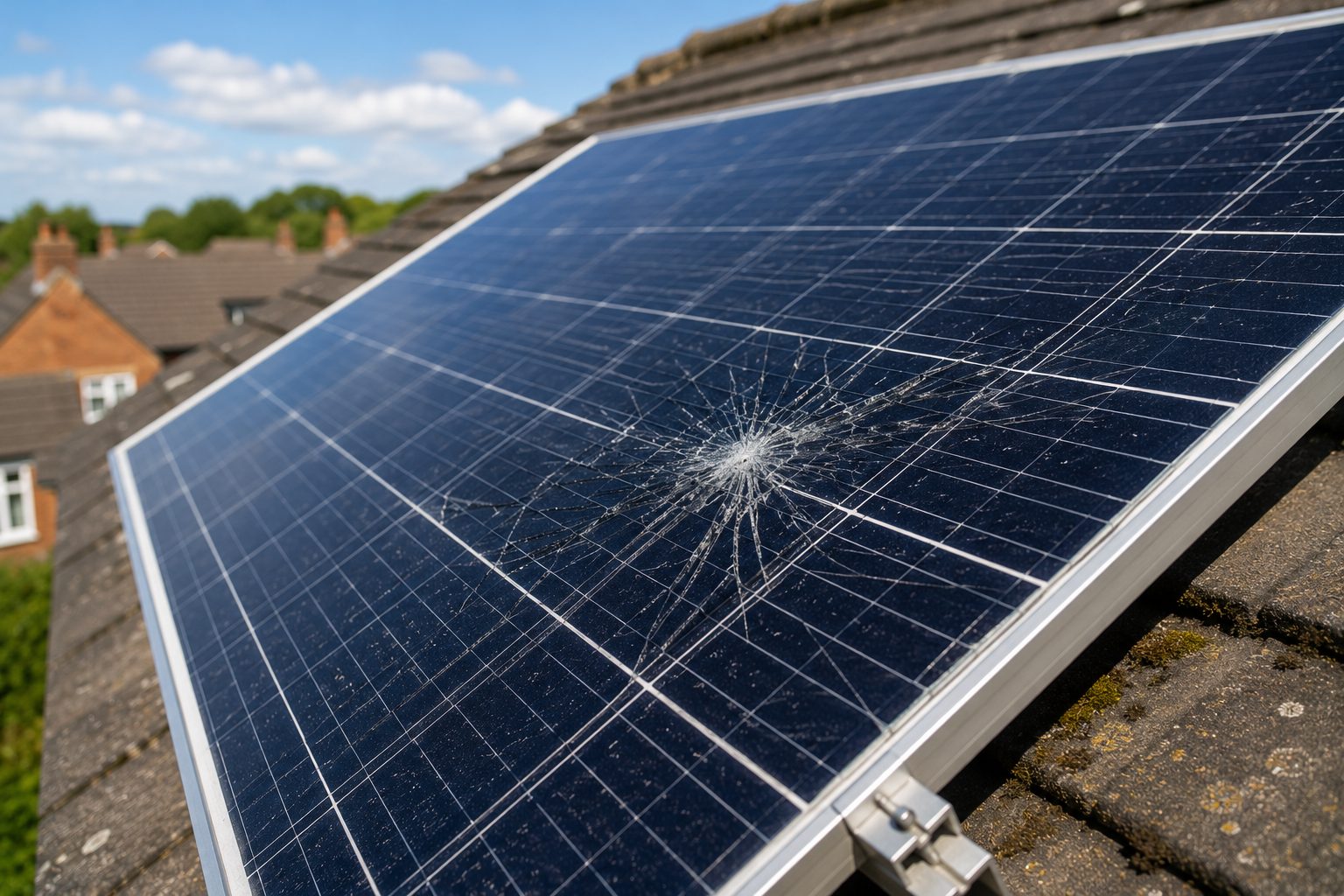 Solar panel repair